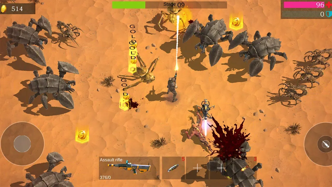 Alien Warrior Survivors应用截图