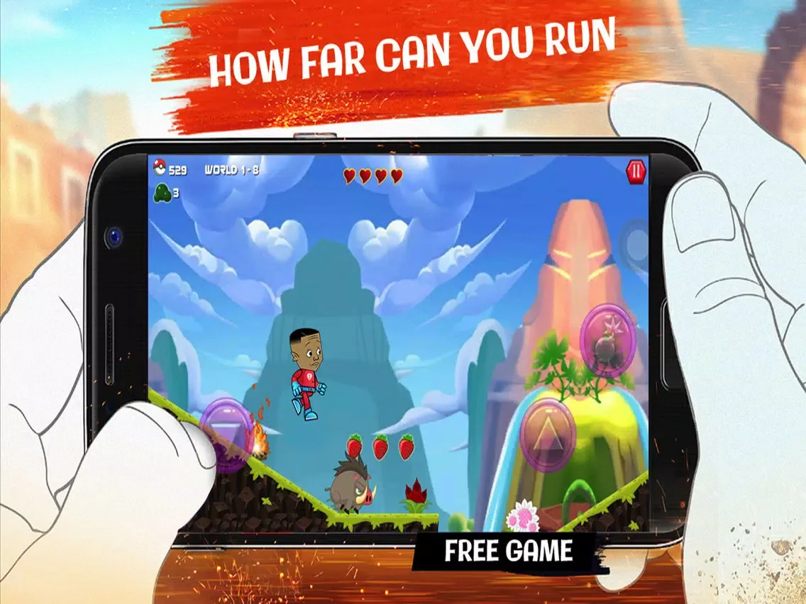 تصاویر Super Lil Ron Adventures iPad 