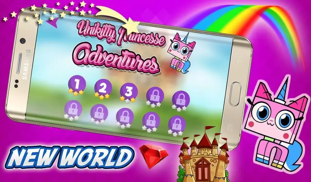 Uni-kitty Princesse Adventure Screenshots