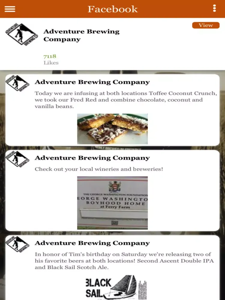 Capturas de tela do Adventure Brewing iPad 