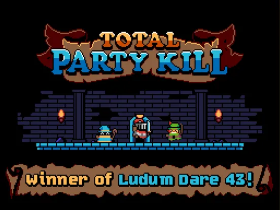 Tangkapan skrin Total Party Kill iPad 