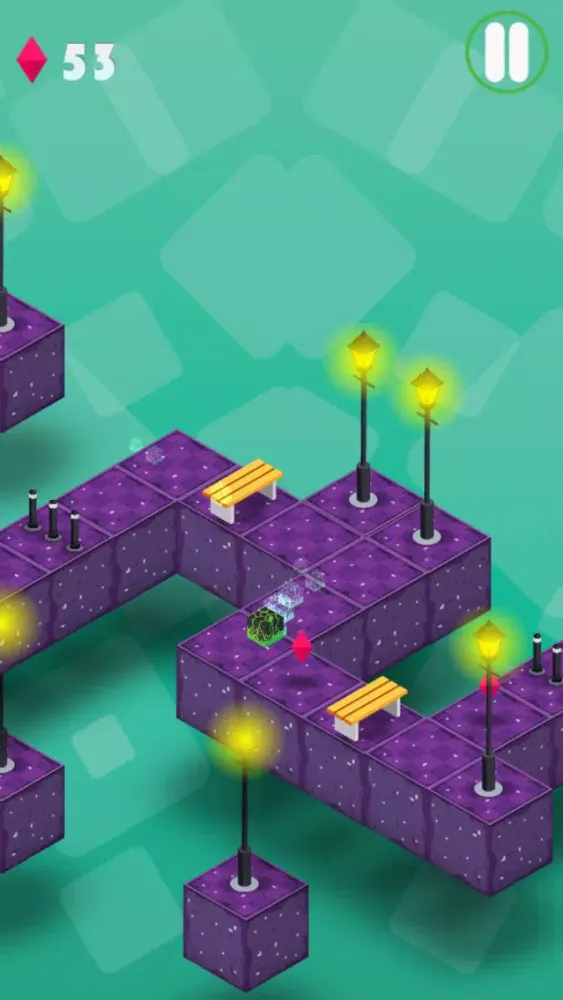 Ảnh chụp màn hình của Jump Cube 3D