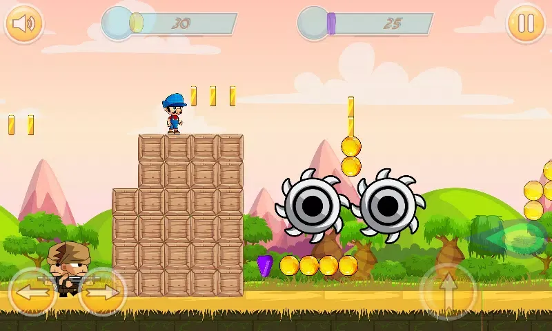 Tangkapan layar Adventure Super Boy