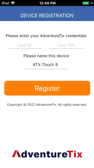 AdventureTix IScan應用截圖