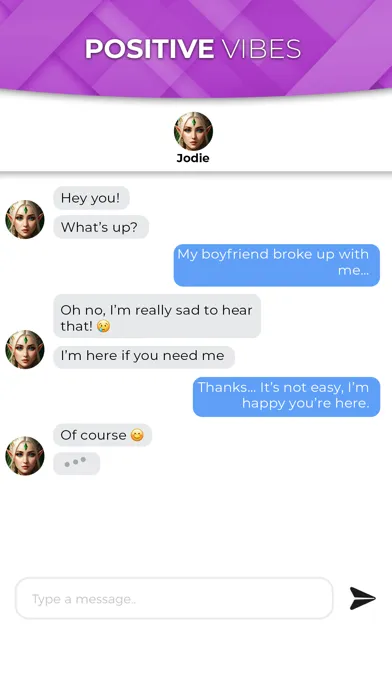 Screenshot di Lovr.ai - Caring AI partners