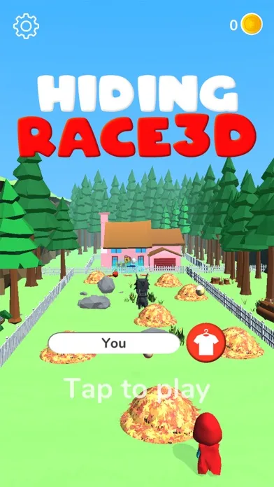 ภาพหน้าจอของ Hiding Race 3D
