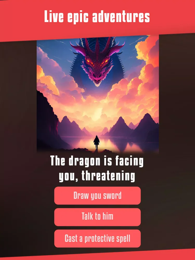 Tangkapan skrin Stories.ai