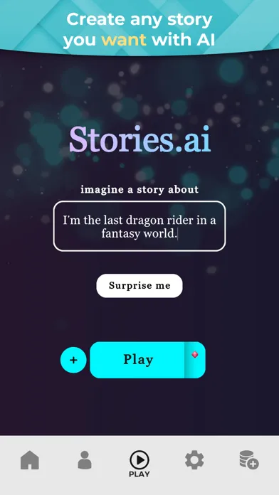 Скриншоты Stories AI - Live your dreams
