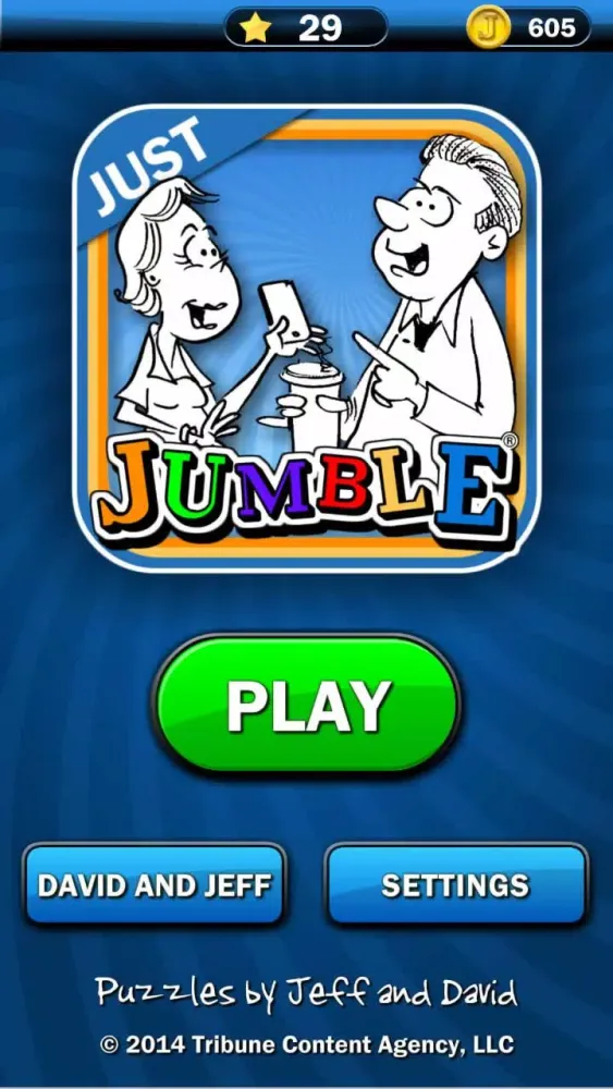 Just Jumble Screenshots
