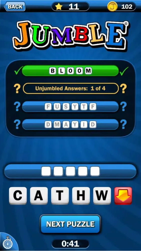 Just Jumble Screenshots
