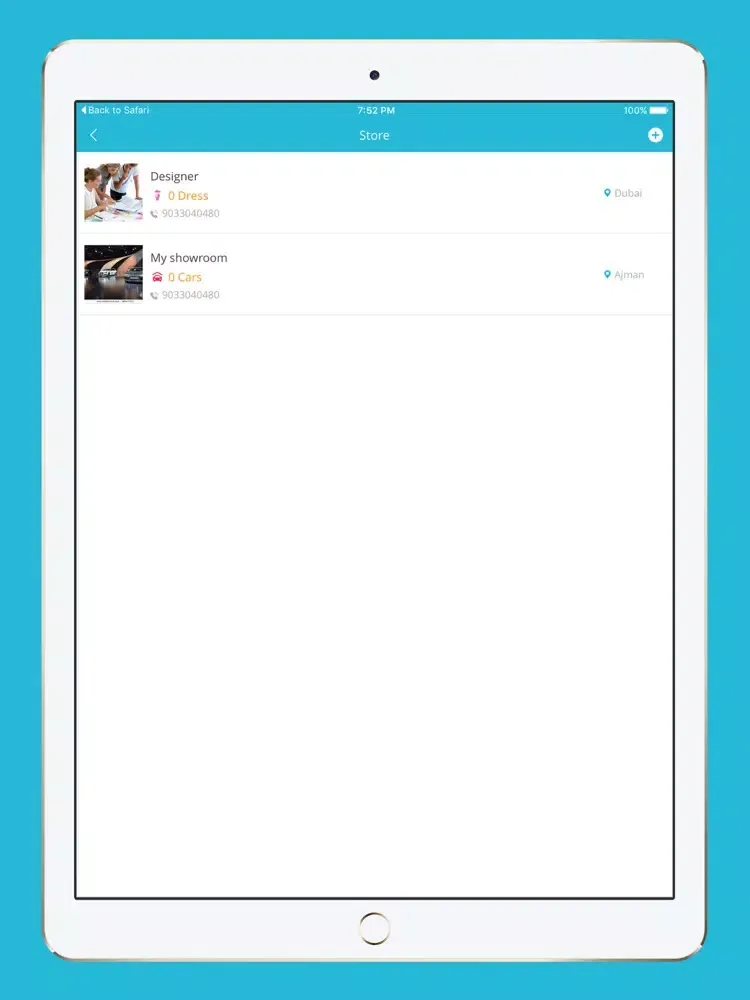 Advert - your Personal Selling Shop iPad 应用截图