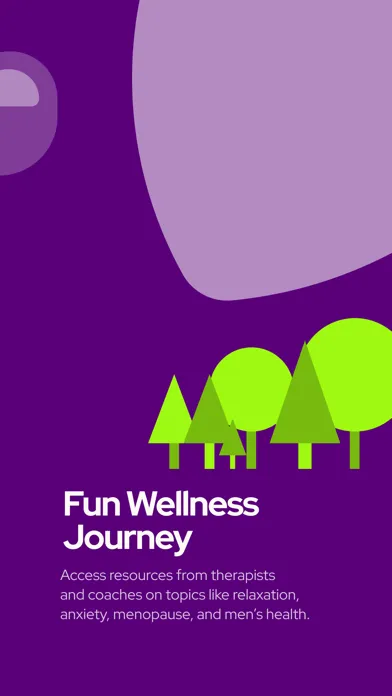 Capturas de tela do OptiMe Wellbeing