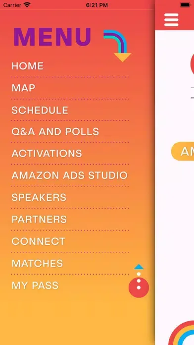 Capturas de tela do Advertising Week New York