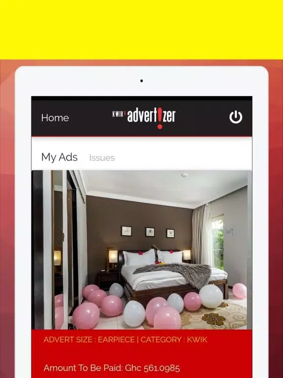 Kwik Advertizer App iPad  स्क्रीनशॉट