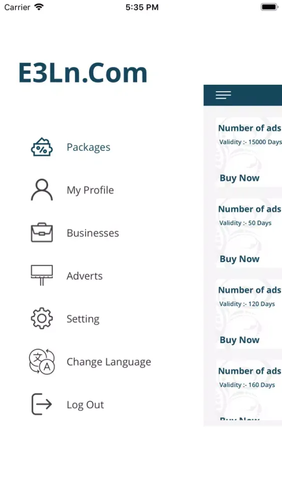 Ảnh chụp màn hình của ADVERTS إعلانكم-لاصحاب المنش