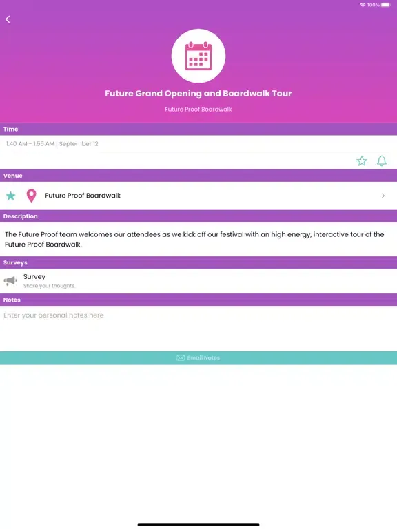 Future Proof Festival 2022 iPad  स्क्रीनशॉट