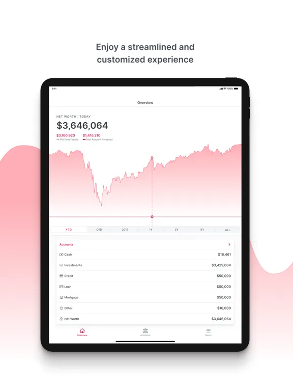 Tangkapan layar Arete Telos iPad