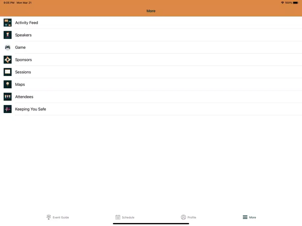 Advisors Excel Events iPad 應用截圖