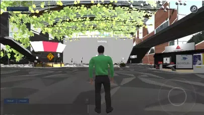 Tangkapan skrin Virtual Event Space