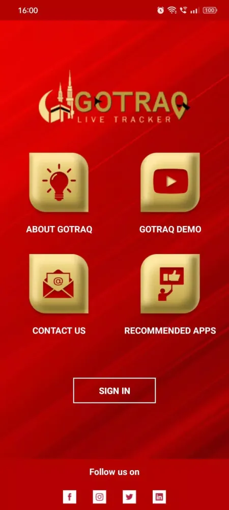 GO TRAQ Live Tracker Screenshots