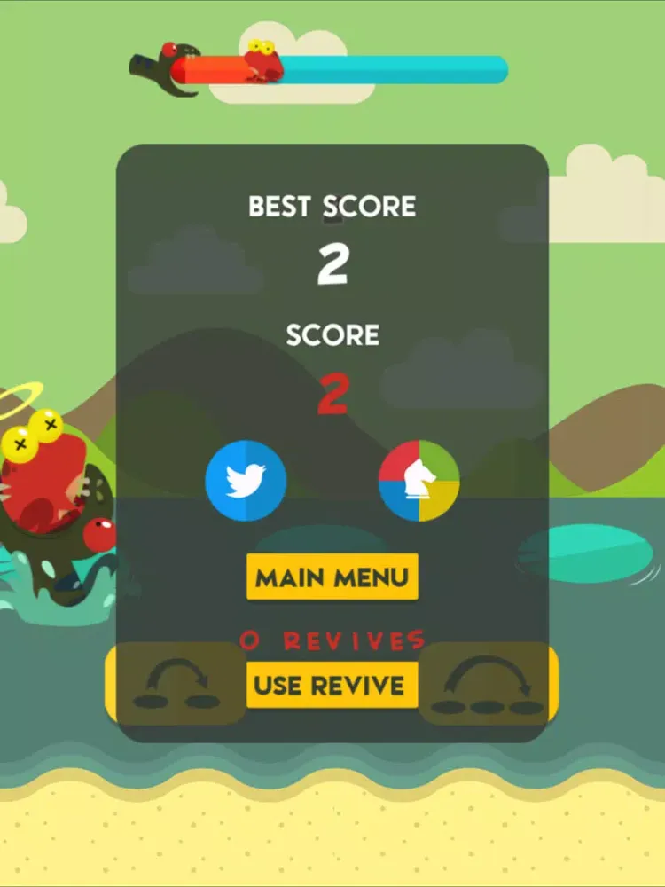 Zrzuty ekranu ADVNCD Frog iPad 