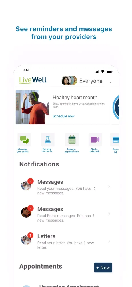 LiveWell स्क्रीनशॉट