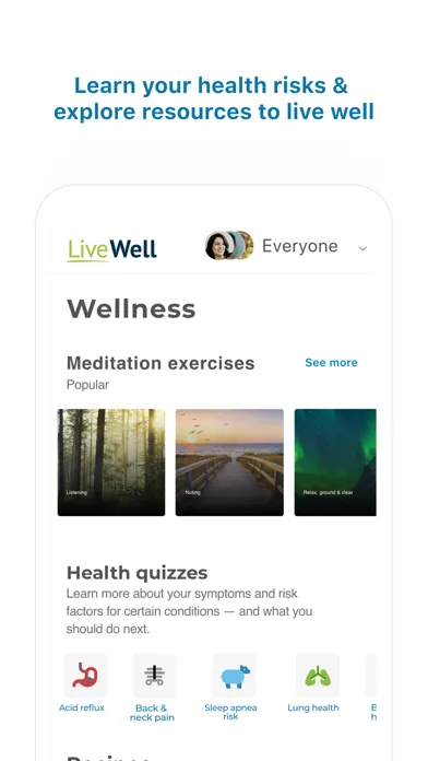 LiveWell with Advocate Aurora应用截图