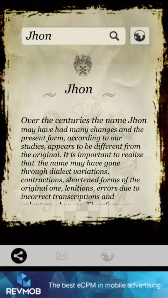 Captures d'écran de Family Tree History