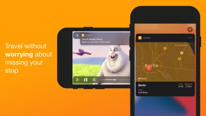 Glarm: Location-based alarms 스크린샷