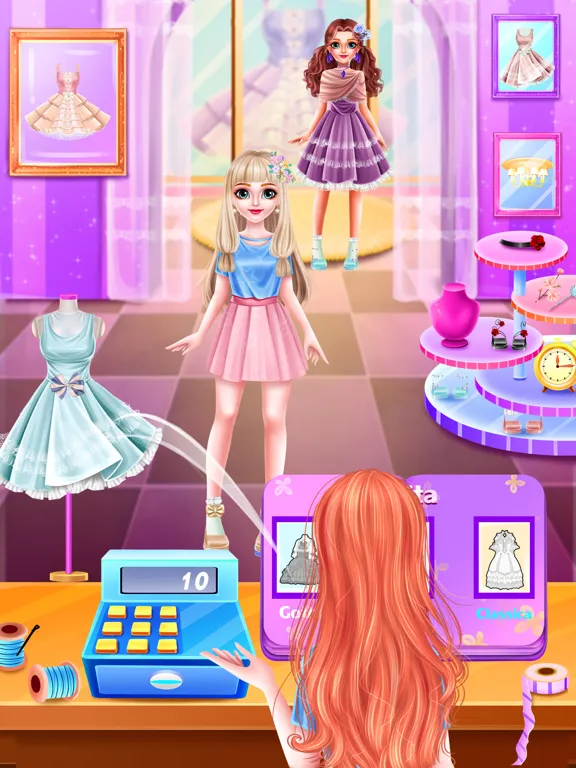 Kawaii Clothing Shop-Dress up iPad  স্ক্রিনশট