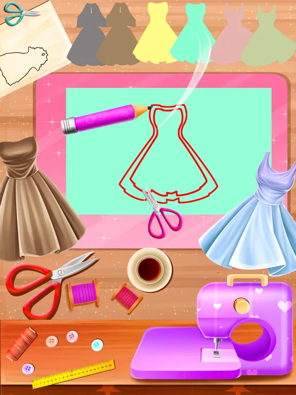 Kawaii Clothing Shop-Dress up iPad  স্ক্রিনশট