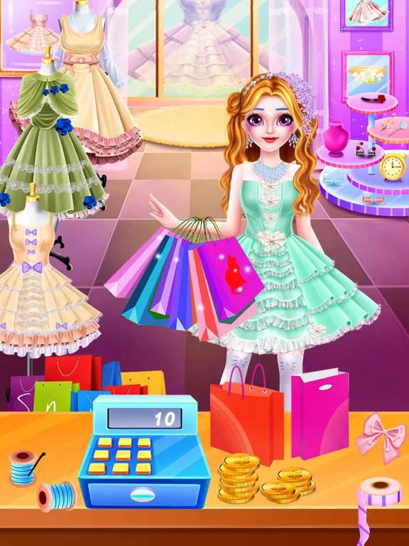 Kawaii Clothing Shop-Dress up iPad  স্ক্রিনশট