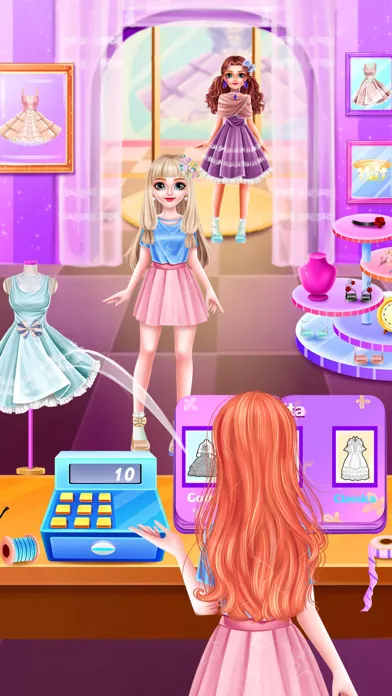 Kawaii Clothing Shop-Dress up স্ক্রিনশট