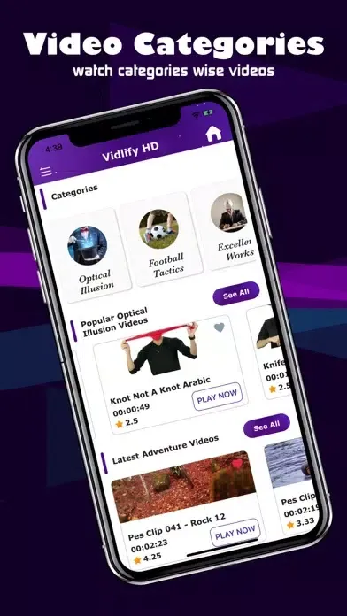 Vidlify HD 스크린샷