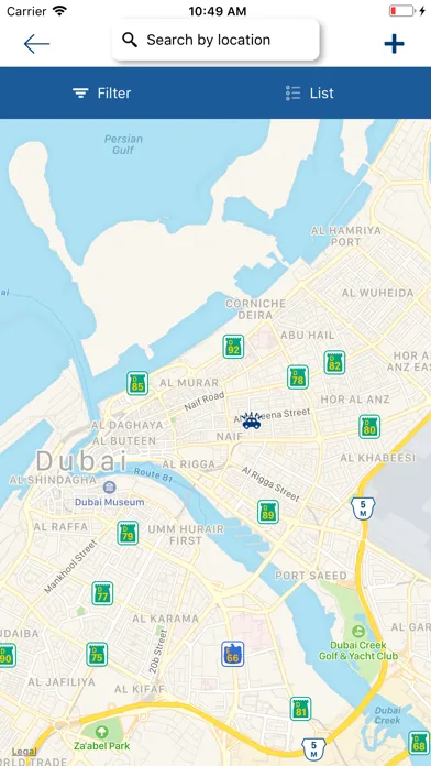 Parking Finder. स्क्रीनशॉट