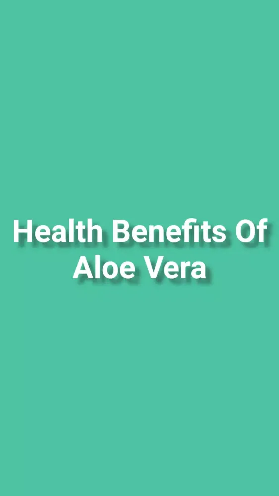 Tangkapan skrin Health Benefits Of Aloe Vera