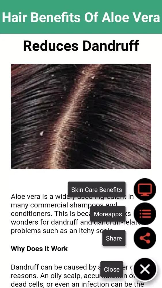 Tangkapan skrin Health Benefits Of Aloe Vera