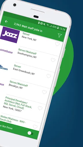 Captures d'écran de Adzuna Job Search