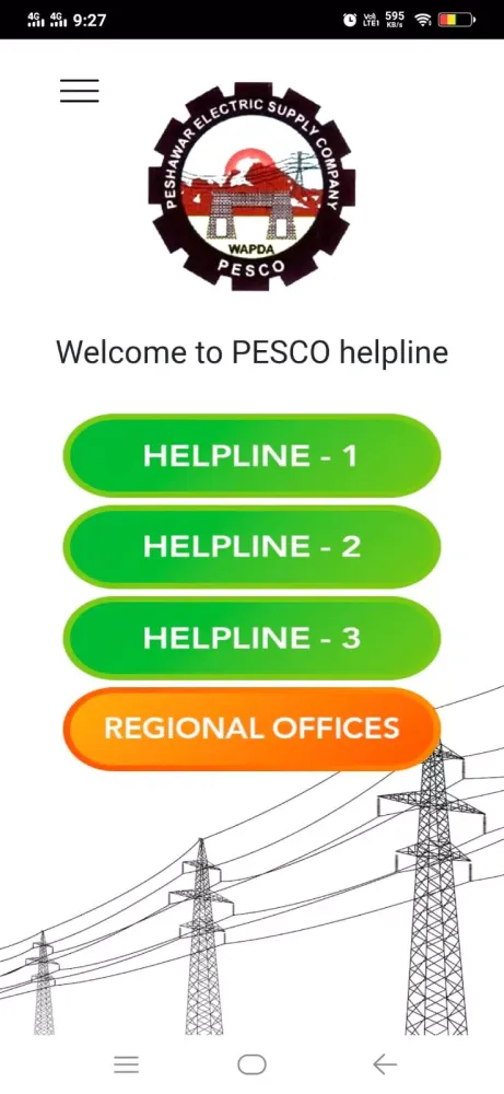 PESCO Bill Checker Screenshots