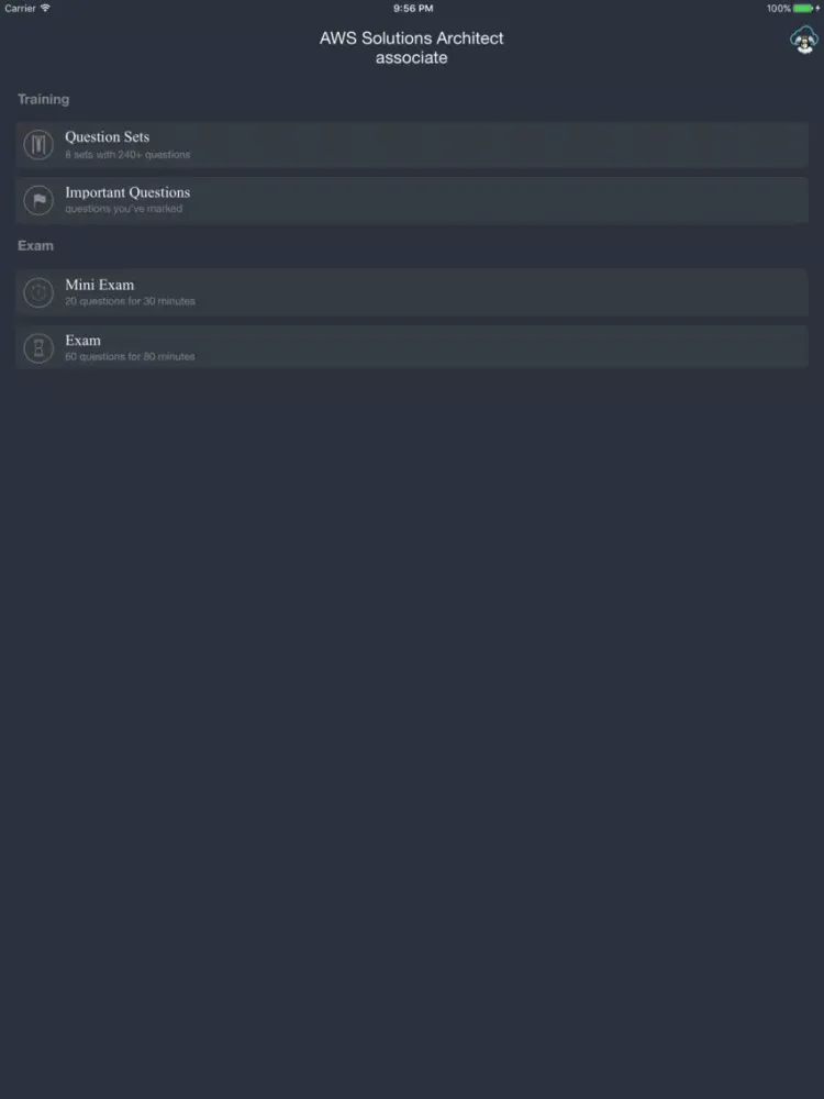 Capturas de tela do Around The Cloud - pass AWS SA-A exam! iPad 