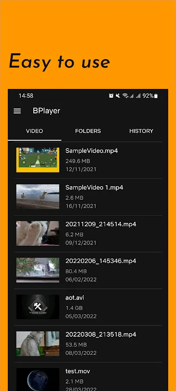 BPlayer Screenshots