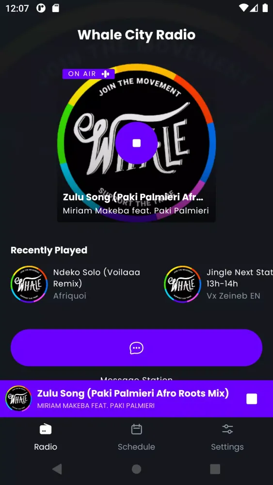 Whale City Radio Screenshots