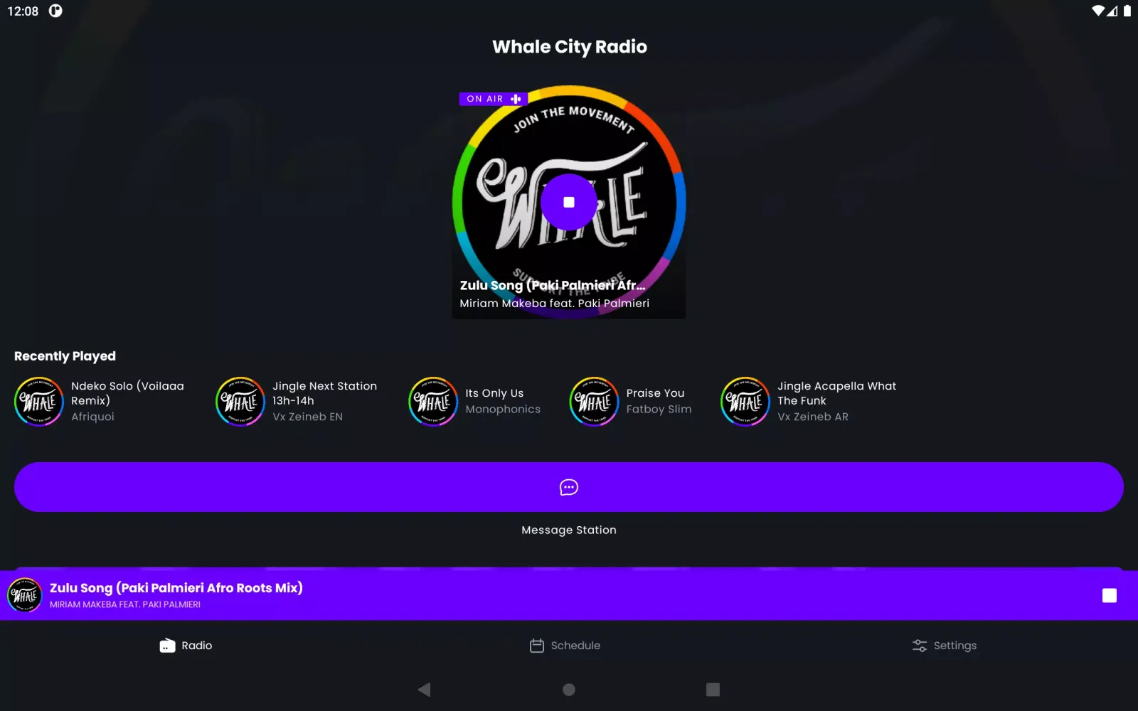 Whale City Radio Screenshots