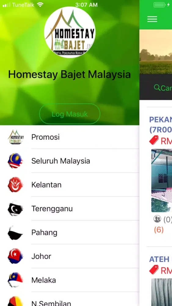 Homestay Bajet Malaysia Screenshots