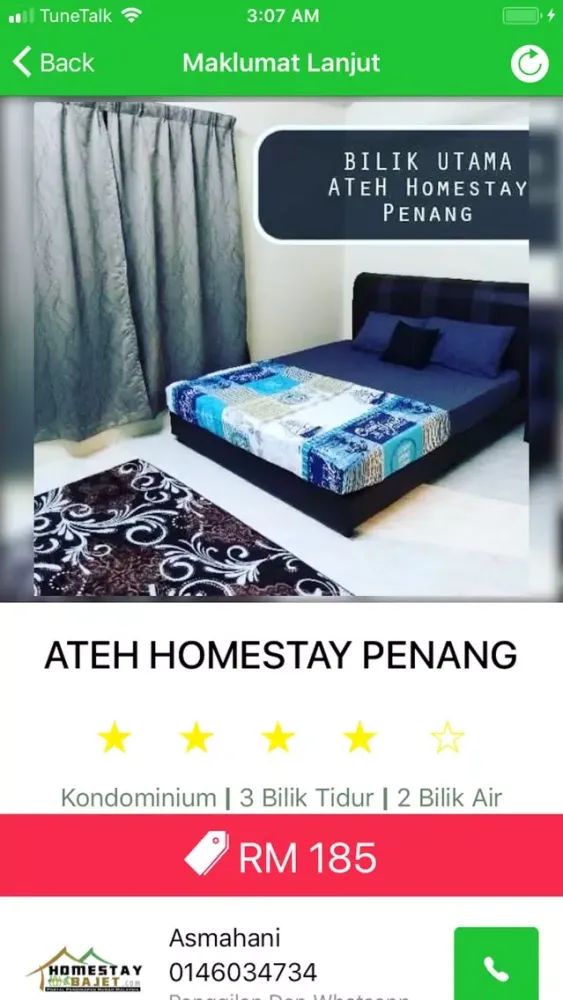 Homestay Bajet Malaysia Screenshots