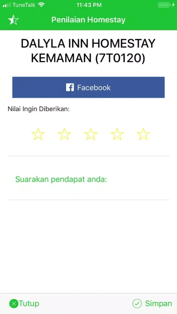 Homestay Bajet Malaysia Screenshots