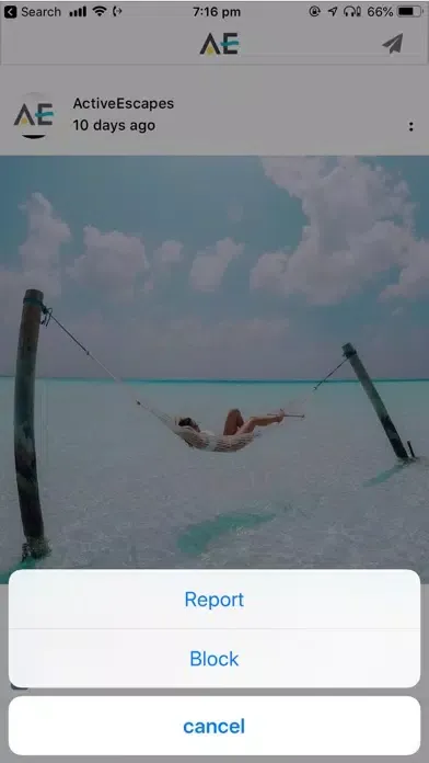 Capturas de pantalla de Active Escapes App