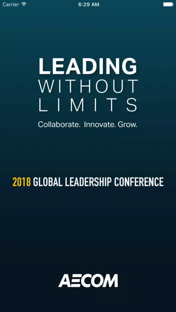 Capturas de pantalla de AECOM Conferences