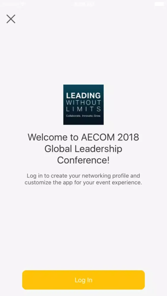 Capturas de pantalla de AECOM Conferences