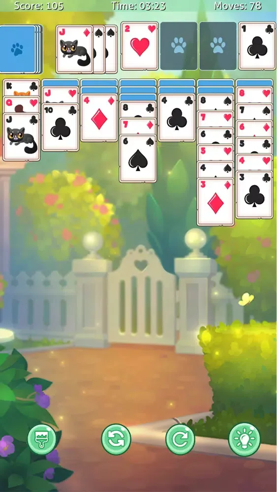 Solitaire Cat Puzzle Screenshots